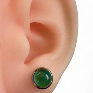 8mm Mood Earrings, Color changing Earrings